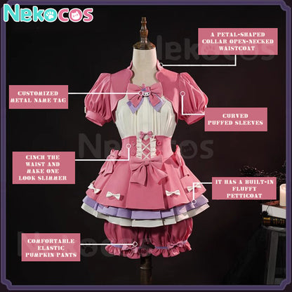 【Nekocos】Game Identity Ⅴ Cosplay Cheerleader Lily Barriere x Characters Crossover II Cosplay Costume Plus Size | In Stock