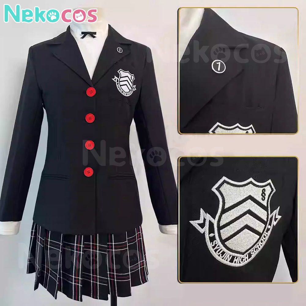 【Nekocos】Game Cosplay Kasumi Yoshizawa Shujin Academy Cosplay Costume | In Stock