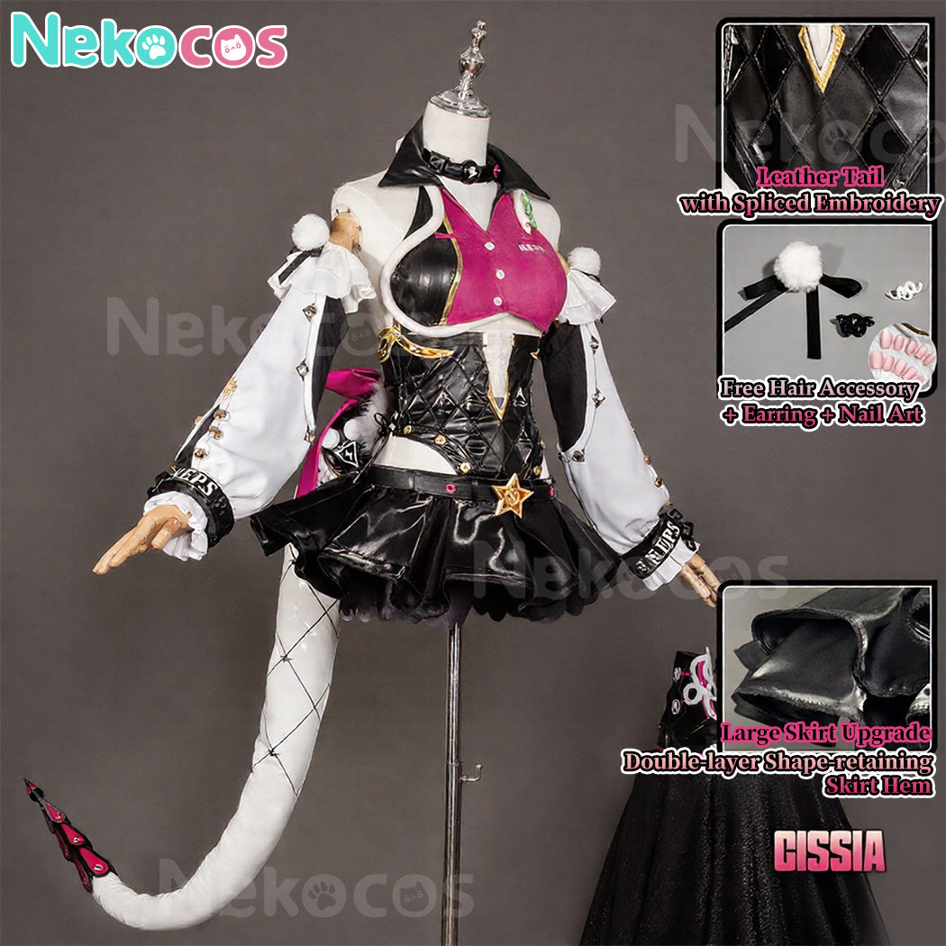 【Nekocos】Game Zenless Zone Zero Cissia Cosplay Costume Premium Edition | Custom-Tailor