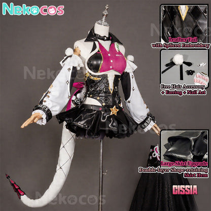 【Nekocos】Game Zenless Zone Zero Cissia Cosplay Costume Premium Edition | Custom-Tailor