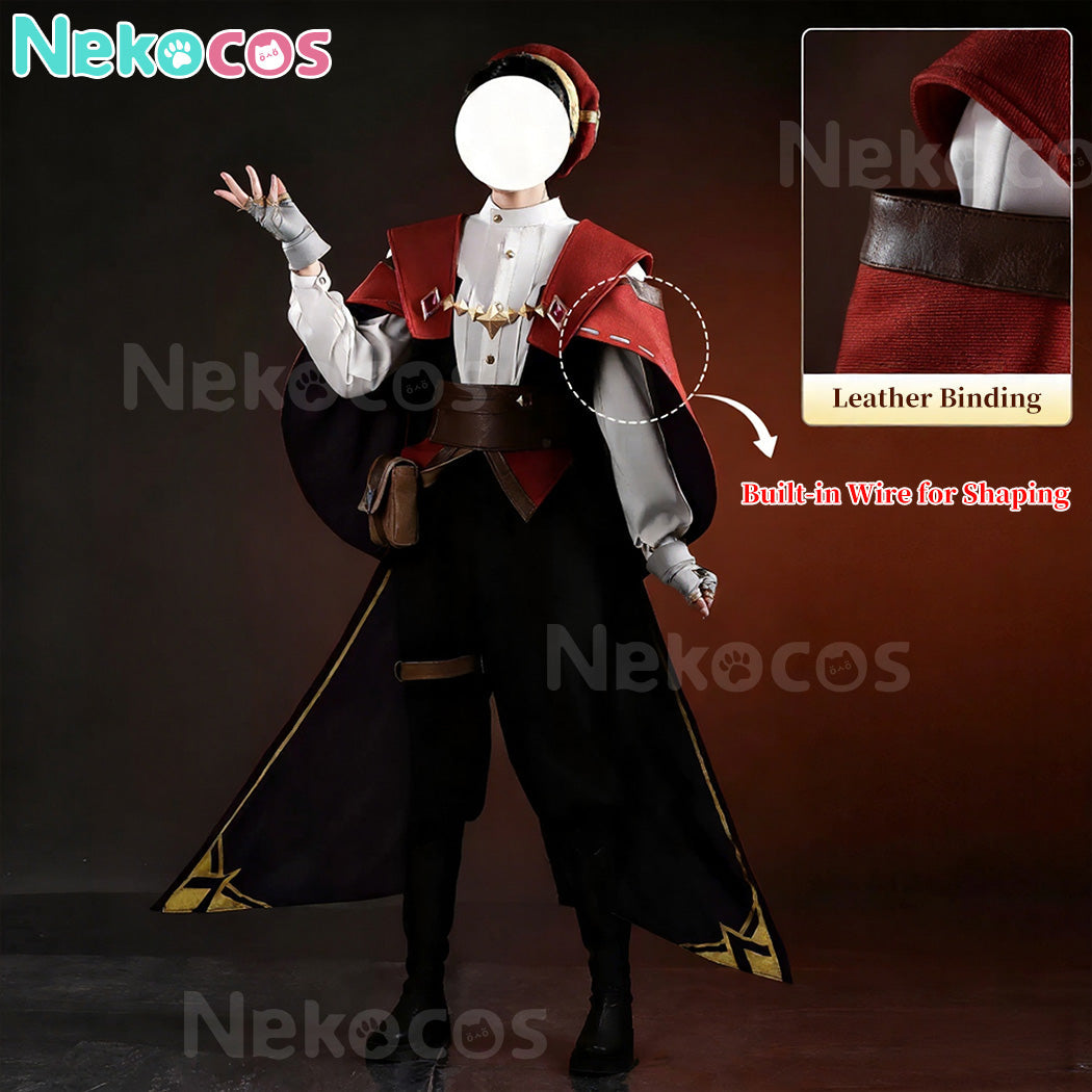 【Nekocos】Game Roco Kingdom Cosplay Enzo Cosplay Costume Premium Edition | Custom-Tailor