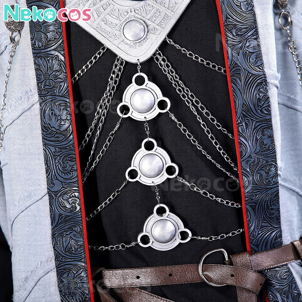 【Nekocos】Game Cosplay Scholar Costume Premium Edition | Custom-Tailor