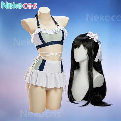 【Nekocos】Game Cosplay Tifa Swimsuit Cosplay Costume | Custom-Tailor