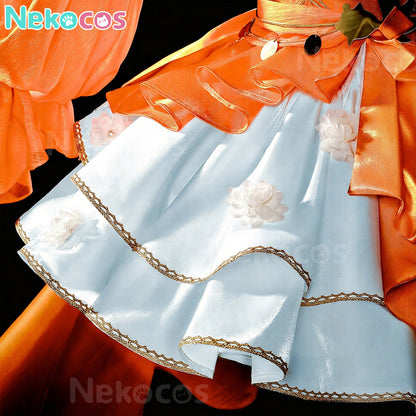 【Nekocos】Game Genshin Impact Cosplay Yoimiya Splendid Festivity Cosplay Costume | Custom-Tailor