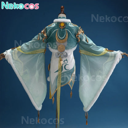 【Nekocos】Game Genshin Impact Cosplay Zibai Cosplay Costume | In Stock