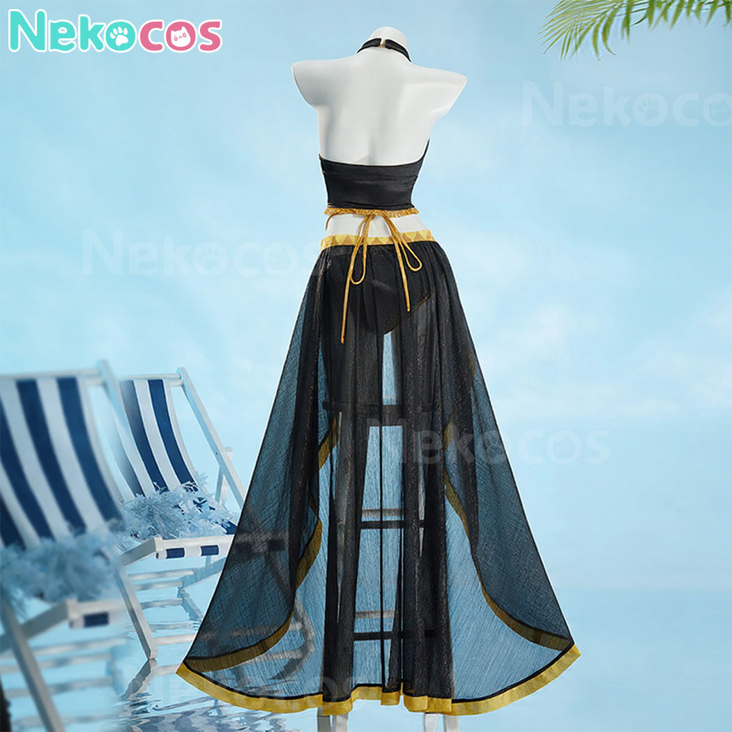 【Nekocos】Vocaloid Cosplay Luka Megurine Swimsuit Cosplay Costume | Custom-Tailor