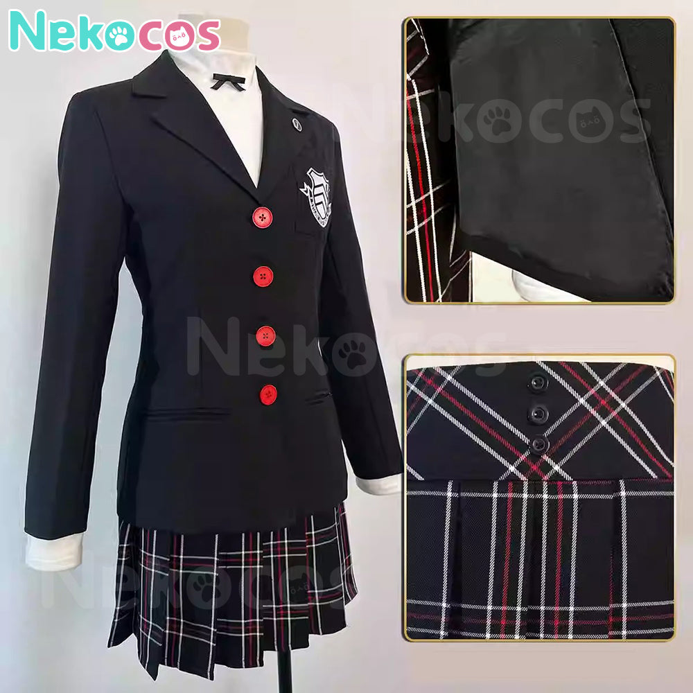 【Nekocos】Game Cosplay Kasumi Yoshizawa Shujin Academy Cosplay Costume | In Stock
