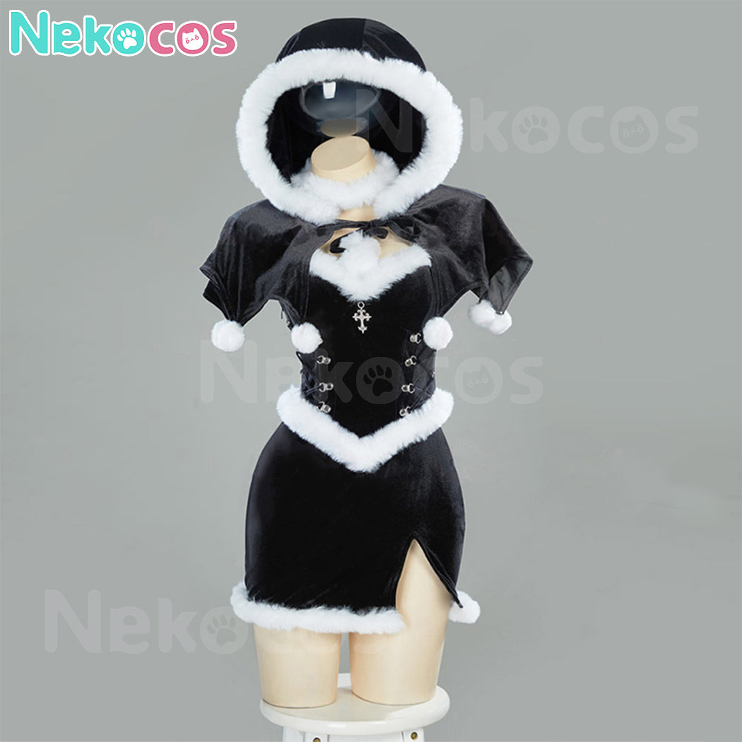 【Nekocos】Christmas Gothic Witch Cosplay Costume | Custom-Tailor