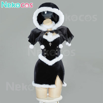 【Nekocos】Christmas Gothic Witch Cosplay Costume | Custom-Tailor