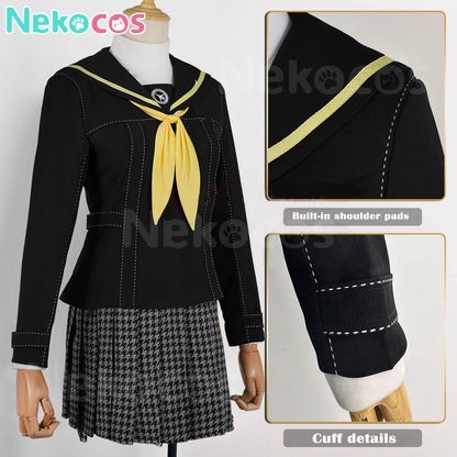 【Nekocos】Game Cosplay Kujikawa Rise Yasogami Campus Cosplay Costume | In Stock