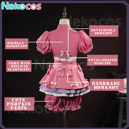 【Nekocos】Game Identity Ⅴ Cosplay Cheerleader Lily Barriere x Characters Crossover II Cosplay Costume Plus Size | In Stock
