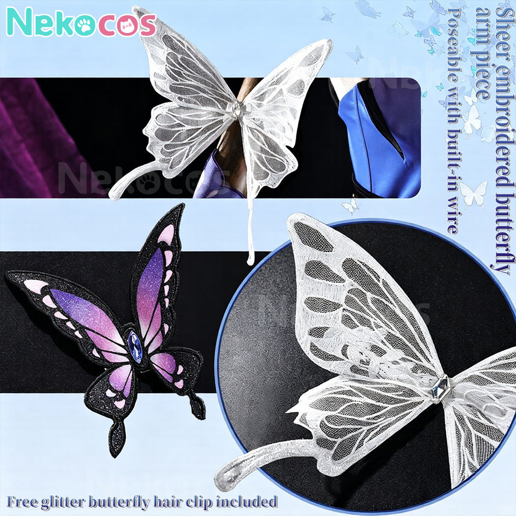 【Nekocos】Game Honkai: Star Rail Cosplay Gossamer Flutter Cosplay Costume | Custom-Tailor