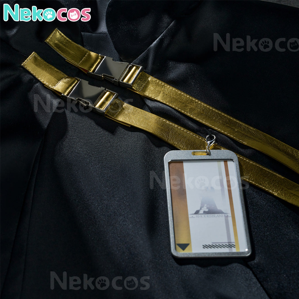 【Nekocos】Game Arknights Cosplay Ch'en the Dawnstreak Cosplay Costume Premium Edition | Custom-Tailor