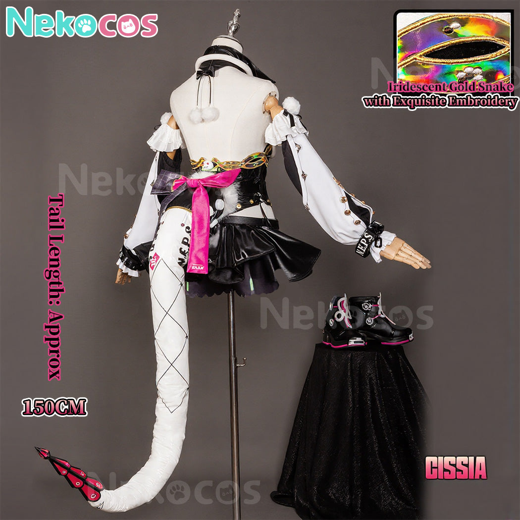 【Nekocos】Game Zenless Zone Zero Cissia Cosplay Costume Premium Edition | Custom-Tailor