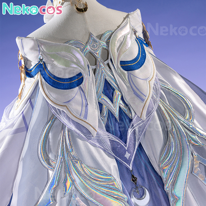 【Nekocos】Game Genshin Impact Cosplay Columbina Hyposelenia Cosplay Costume Premium Edition | Custom-Tailor