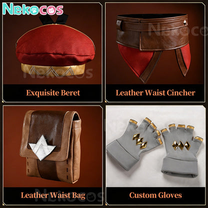 【Nekocos】Game Roco Kingdom Cosplay Enzo Cosplay Costume Premium Edition | Custom-Tailor