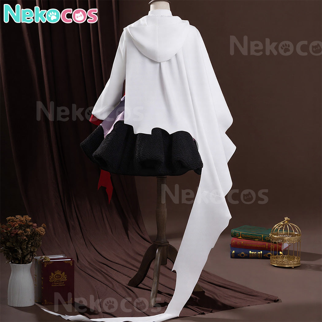【Nekocos】Game Arknights Cosplay Eyjafjalla the Hvít Aska Cosplay Costume | Custom-Tailor