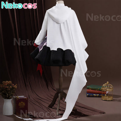 【Nekocos】Game Arknights Cosplay Eyjafjalla the Hvít Aska Cosplay Costume | Custom-Tailor