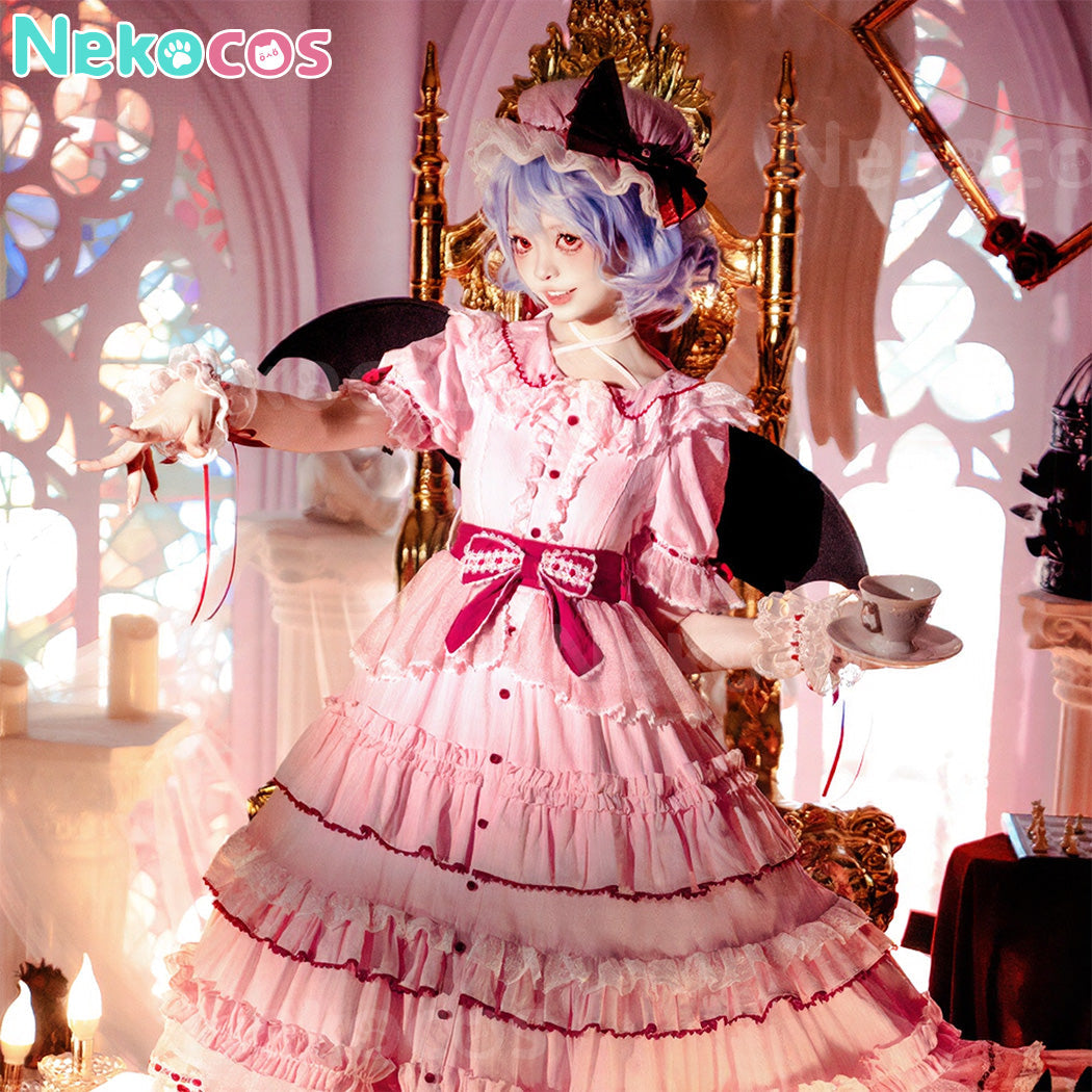 【Nekocos】Game Cosplay Remilia Scarlet Cosplay Costume Premium Edition | Custom-Tailor