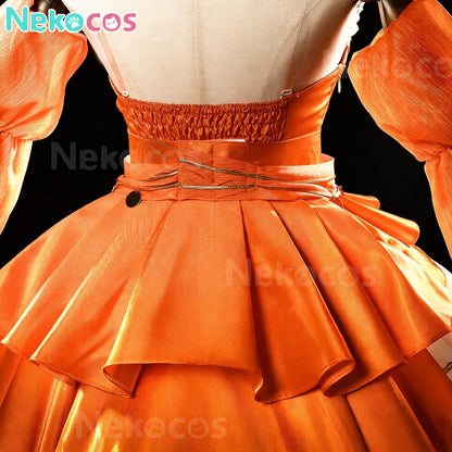 【Nekocos】Game Genshin Impact Cosplay Yoimiya Splendid Festivity Cosplay Costume | Custom-Tailor