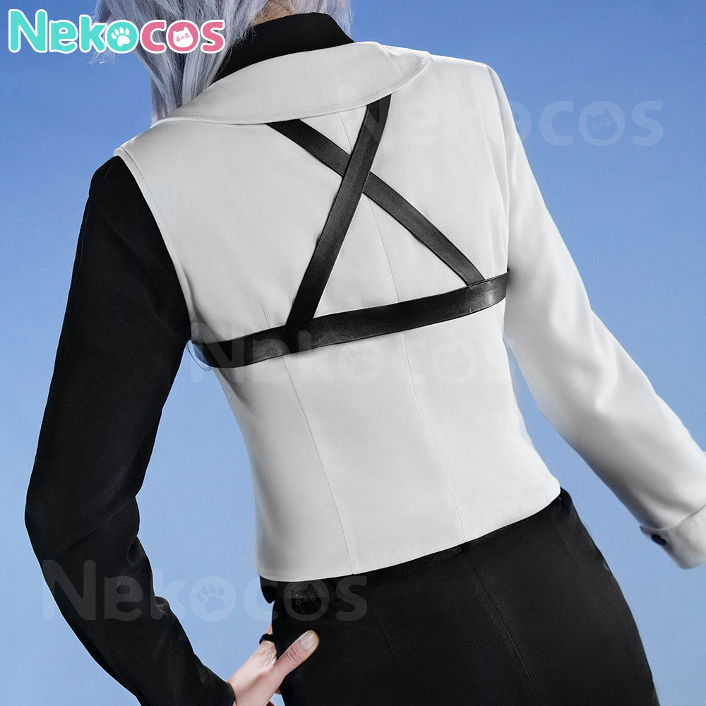 【Nekocos】Game Arknights Cosplay Ambience Synesthesia Logos Cosplay Costume Premium Edition | Custom-Tailor
