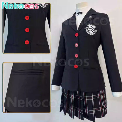 【Nekocos】Game Cosplay Kasumi Yoshizawa Shujin Academy Cosplay Costume | In Stock