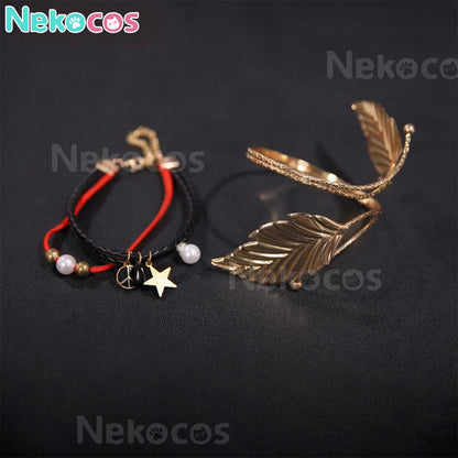 【Nekocos】Game Cosplay Aerith red Dress Cosplay Costume Premium Edition | Custom-Tailor