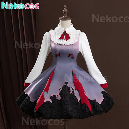 【Nekocos】Game Arknights Cosplay Eyjafjalla the Hvít Aska Cosplay Costume | Custom-Tailor