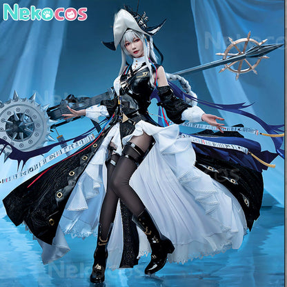 【Nekocos】Game Arknights Cosplay Specter the Unchained Cosplay Costume Premium Edition | Custom-Tailor