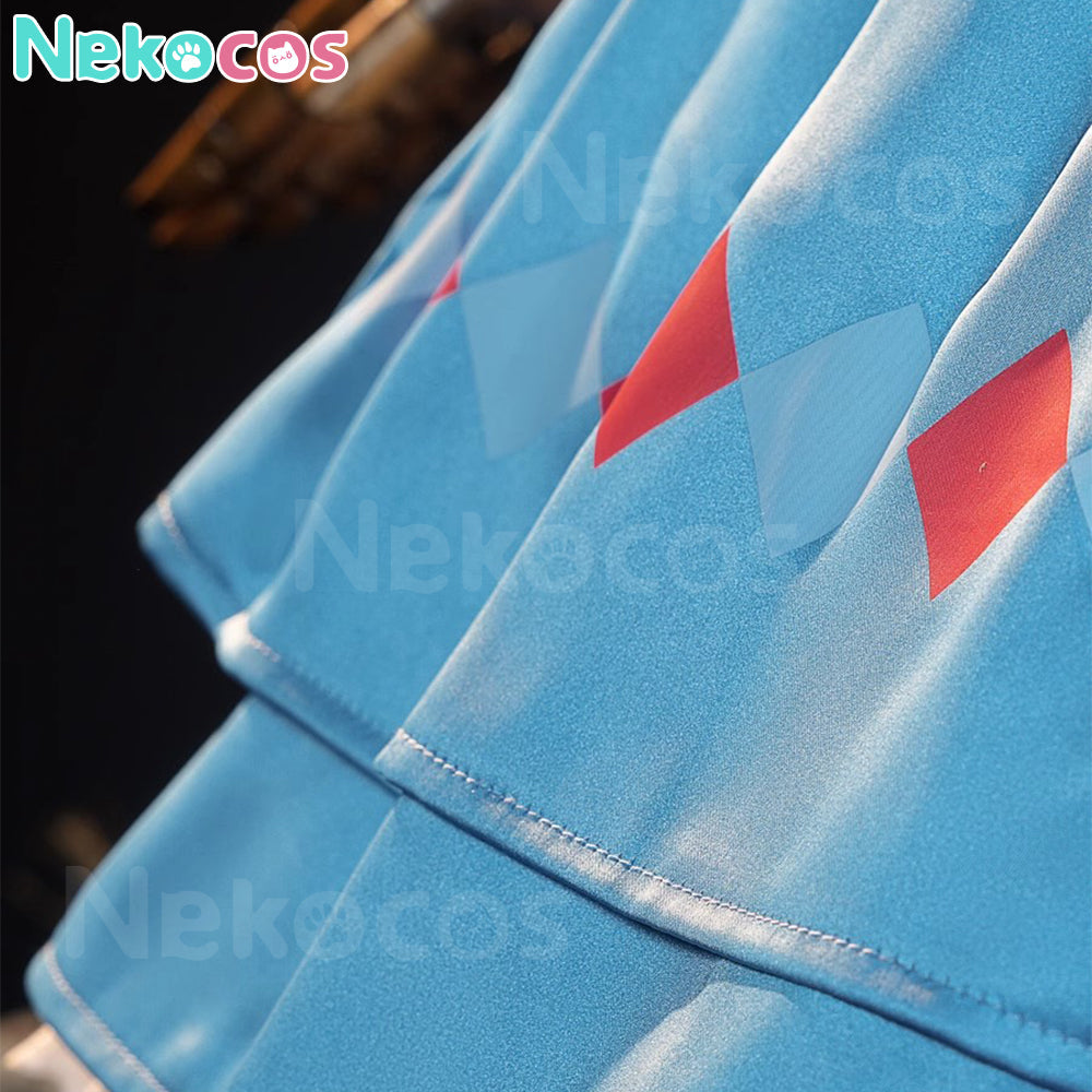 【Nekocos】Game Arknights Cosplay Eyjafjalla the Hvít Aska Cosplay Costume | In Stock