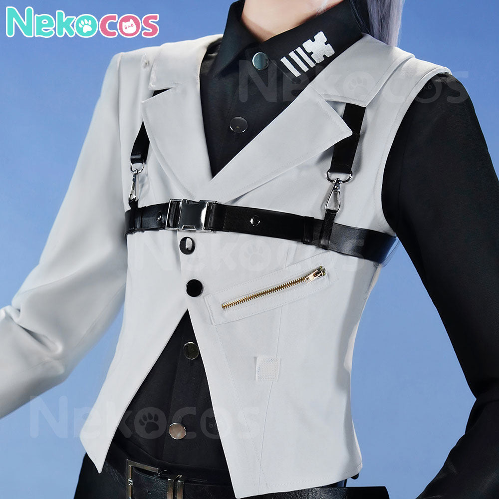 【Nekocos】Game Arknights Cosplay Ambience Synesthesia Logos Cosplay Costume Premium Edition | Custom-Tailor