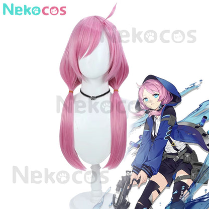 【Nekocos】Game Arknights Cosplay Blue Poison Cosplay Wig | In Stock