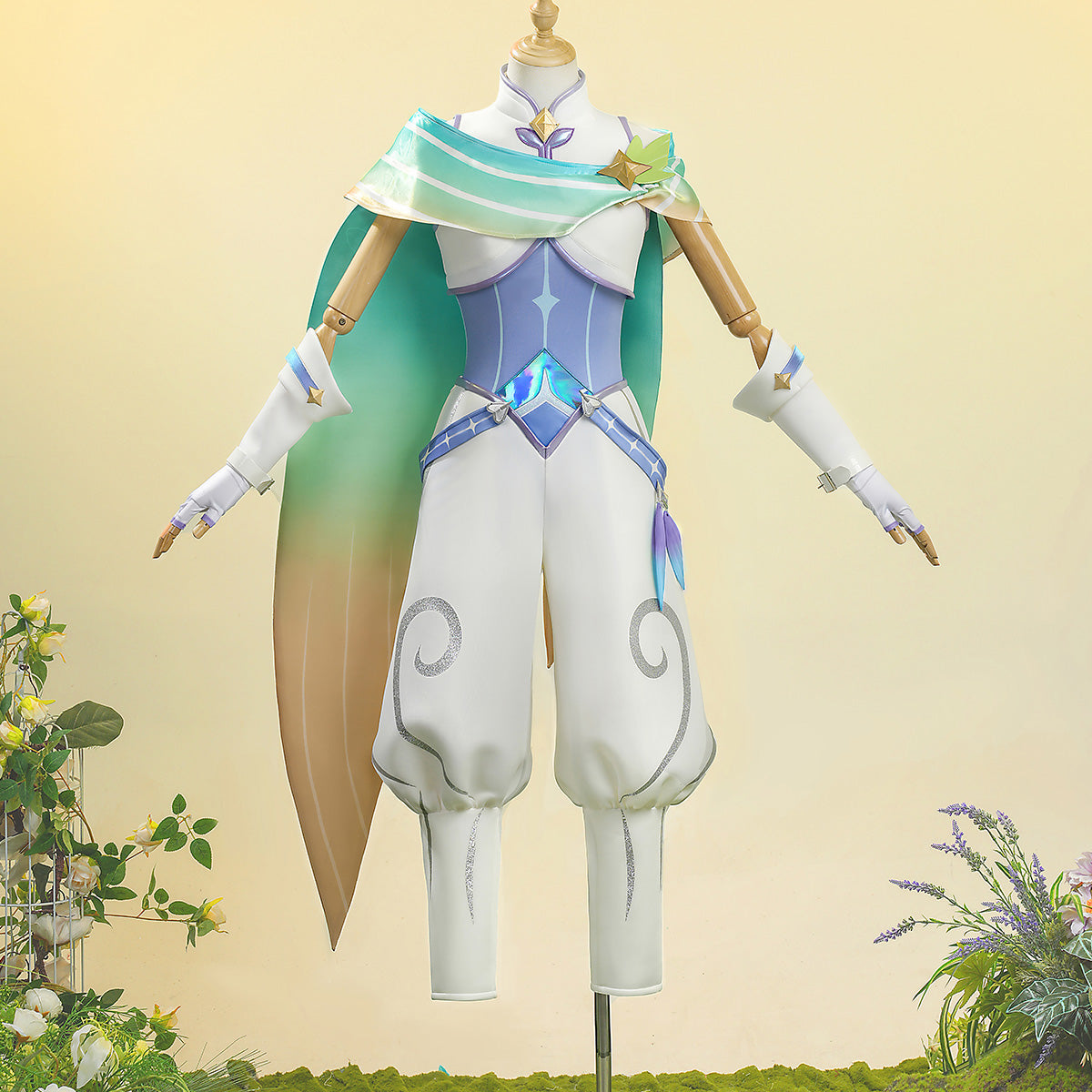 【Nekocos】Game Roco Kingdom Cosplay Elis Cosplay Costume Premium Edition | Custom-Tailor