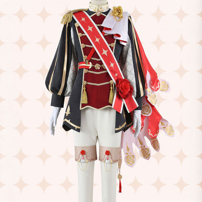 【Nekocos】Game Uma Musume Pretty Derby Cosplay Racing Debut Rose Kingdom Cosplay Costume | Custom-Tailor