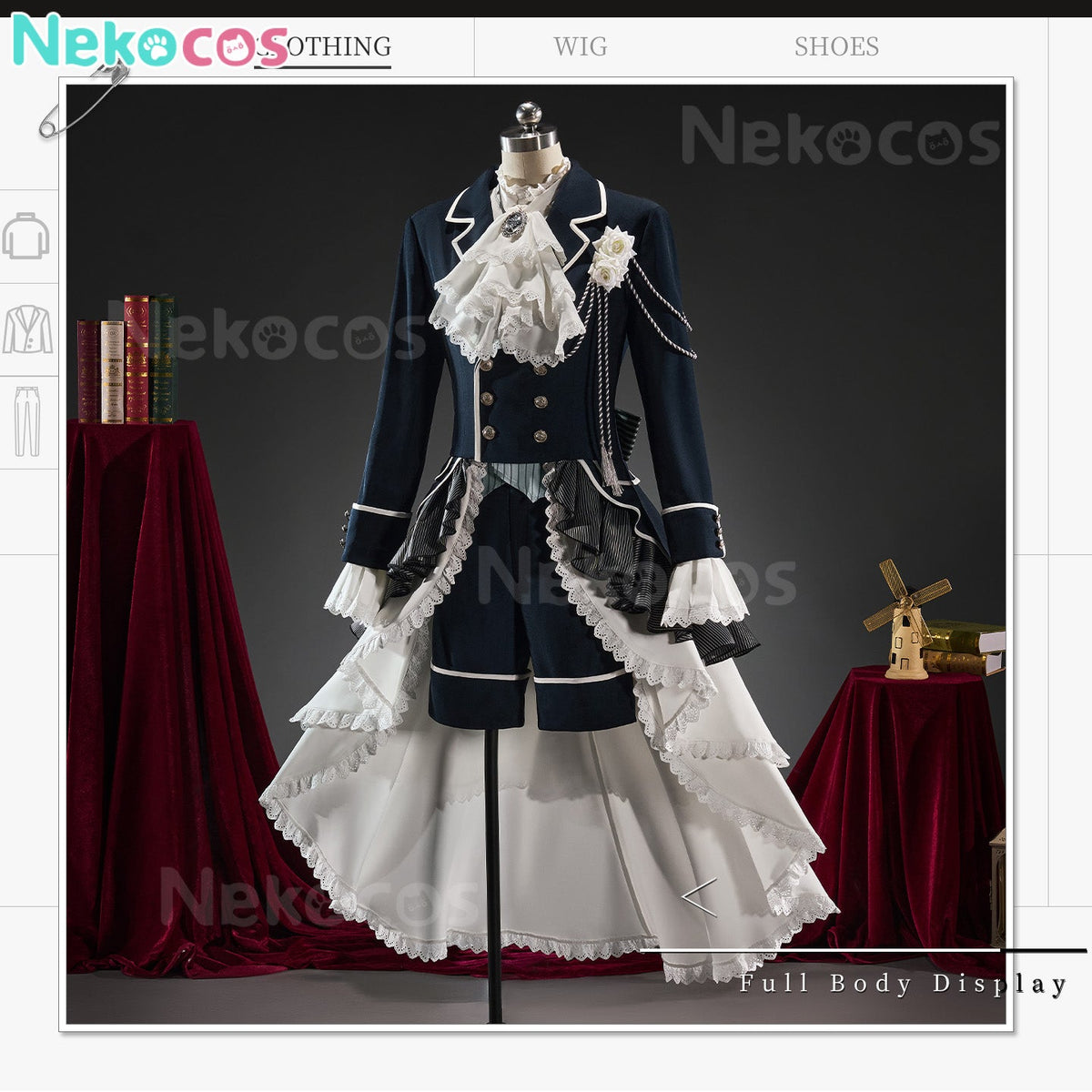 Ciel Phantomhive Cosplay Costume - In Stock NowAnime,Black Butler,Costume