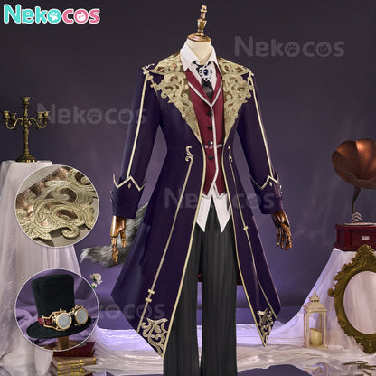 【Nekocos】Game Identity Ⅴ Cosplay Photographer Moonlight Gentleman Cosplay Costume Premium Edition | Custom-Tailor
