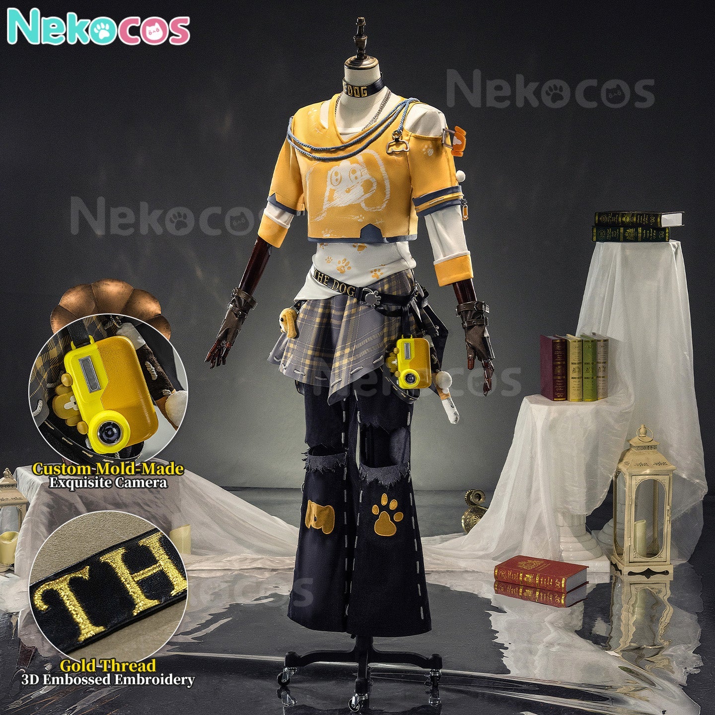【Nekocos】Game Identity V Cosplay Prisoner BIGEDUODONG Cosplay Costume Premium Edition | Custom-Tailor