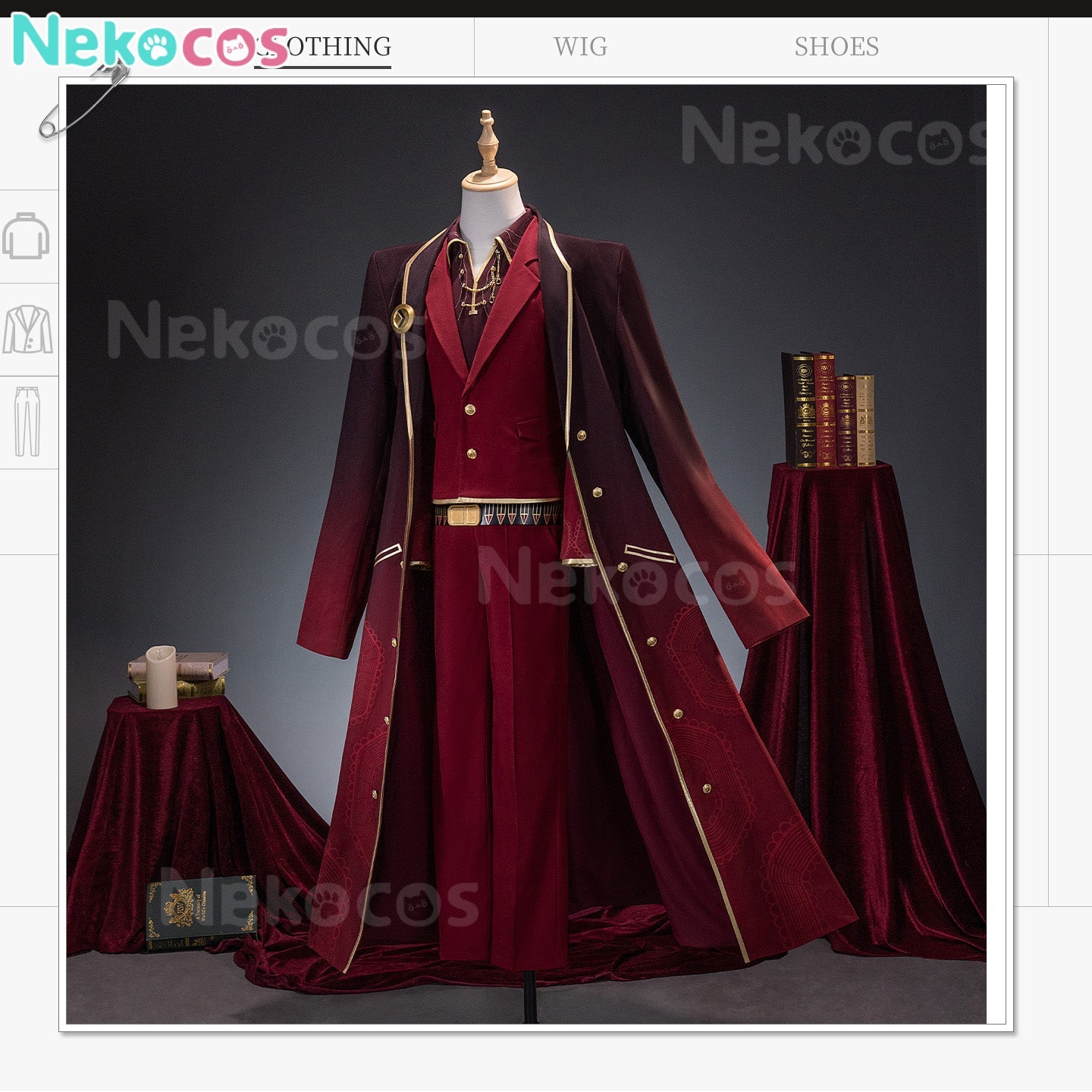 【Nekocos】Game Cosplay Lei Heng Cosplay Costume | Custom-Tailor