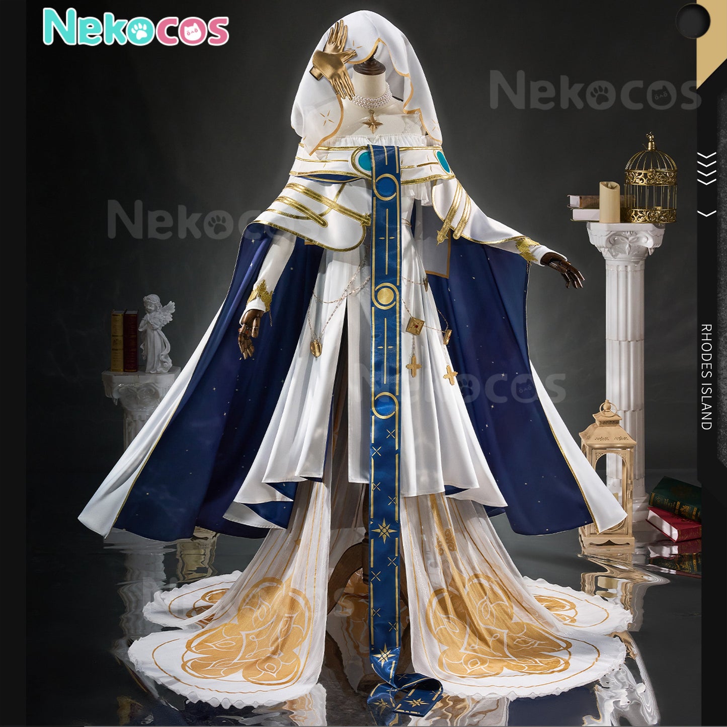 【Nekocos】Game Arknights Cosplay Lemuen Requiem Vesperia Cosplay Costume Premium Edition | Custom-Tailor