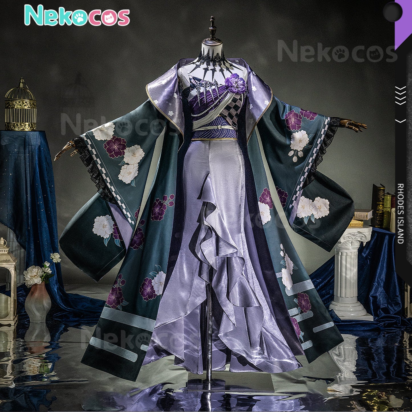 【Nekocos】Game Arknights Cosplay Out of Focus Vulpisfoglia Cosplay Costume Premium Edition | Custom-Tailor