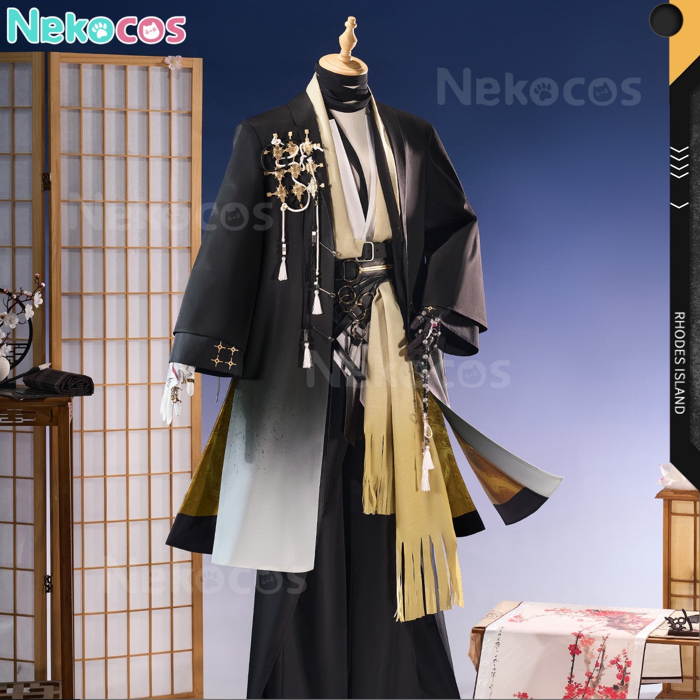 【Nekocos】Game Arknights Cosplay Wang Cosplay Costume Premium Edition | Custom-Tailor