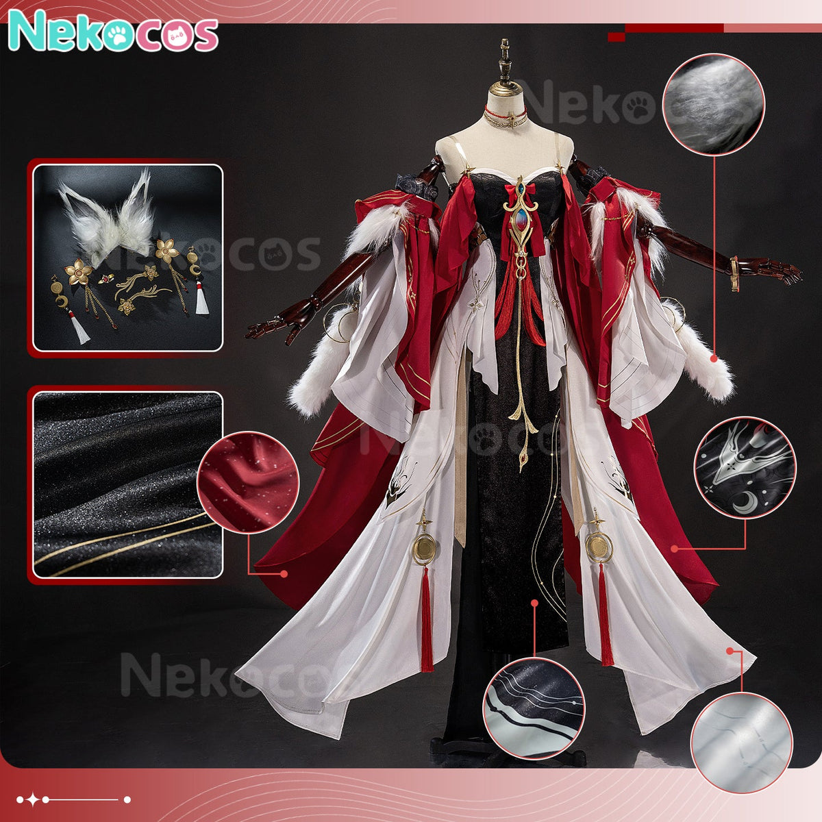 Wuthering Waves Xin Cosplay Costume - Premium Tailored EditionCostume,Game,Wuthering Waves