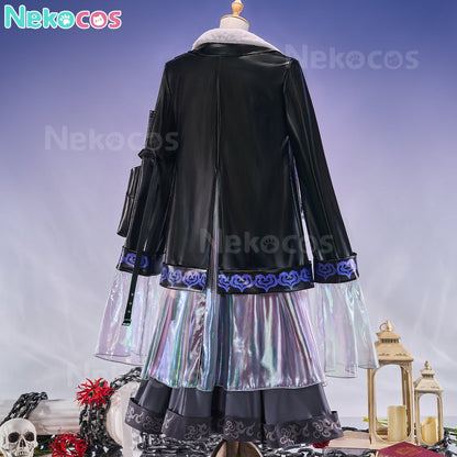 【Nekocos】Game Arknights Cosplay Jun Cosplay Costume Premium Edition | Custom-Tailor