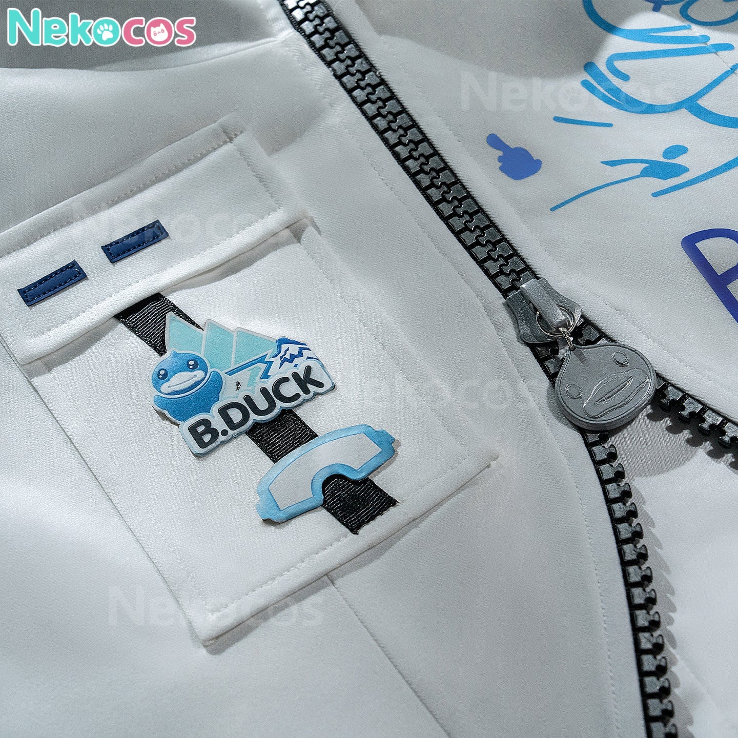 Aesop Carl Teal Cosplay Costume - Custom Tailored at NekocosCostume,Game,Identity Ⅴ