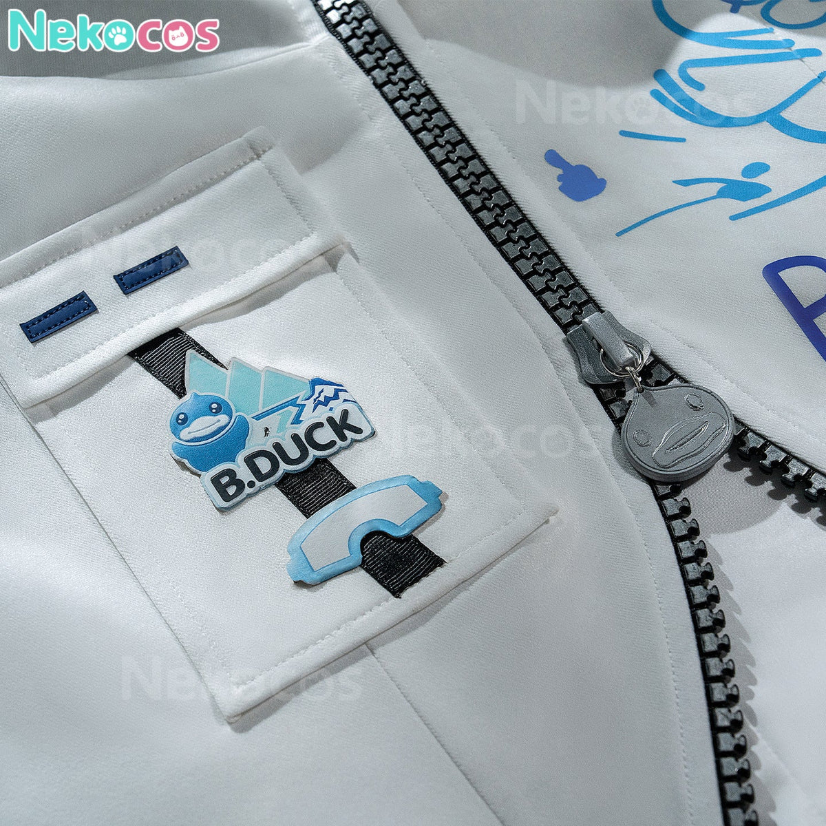 Aesop Carl Teal Cosplay Costume - Custom Tailored at NekocosCostume,Game,Identity Ⅴ