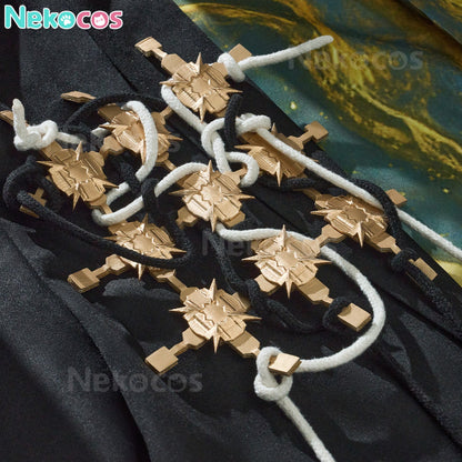 【Nekocos】Game Arknights Cosplay Wang Cosplay Costume Premium Edition | Custom-Tailor