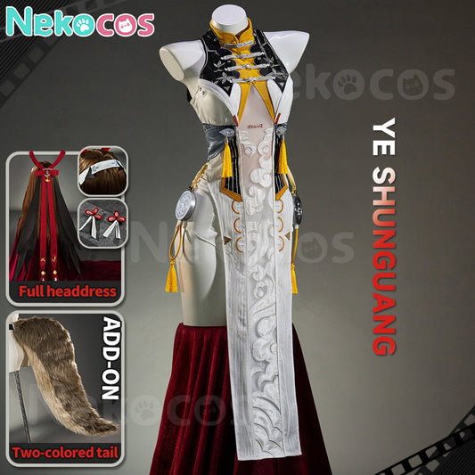 【Nekocos】Game Zenless Zone Zero Cosplay Ye Shunguang Cosplay Costume Premium Edition | In Stock