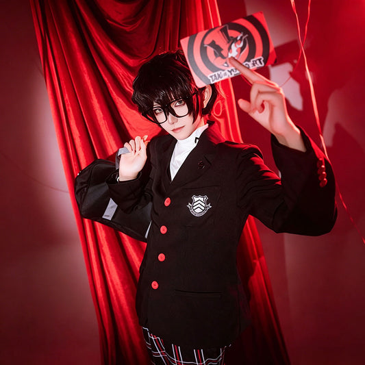 【Nekocos】Game Cosplay Ren Amamiya Cosplay Costume | In Stock
