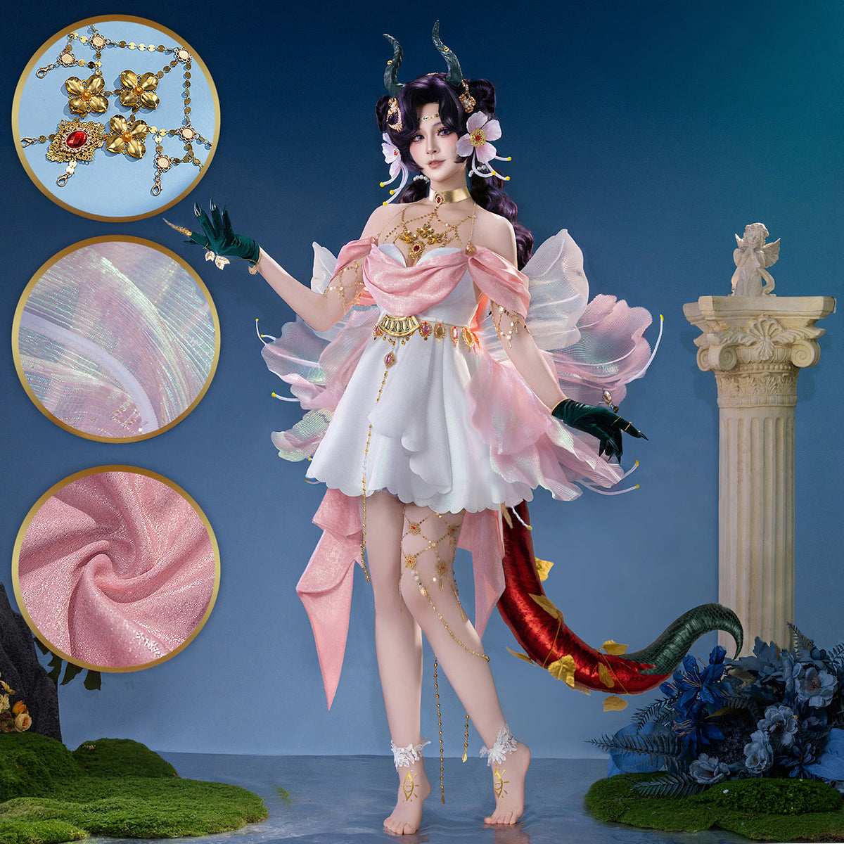 【Nekocos】Game Reverse:1999 Cosplay Anjo Nala Forbidden Fruit Cosplay Costume Premium Edition | In Stock