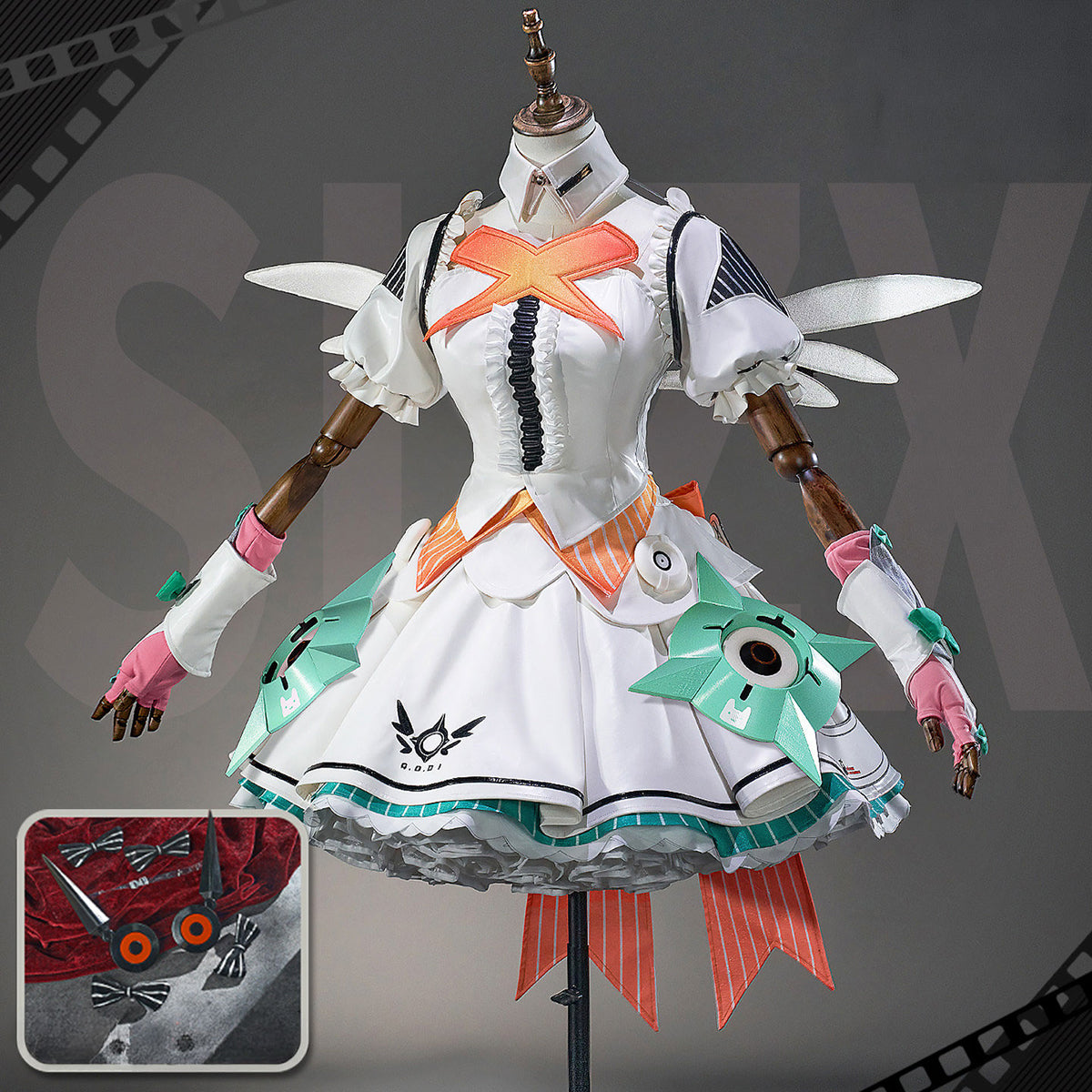 Aria Angels of Delusion Cosplay Costume | Custom CraftedCostume,Game,Zenless Zone Zero